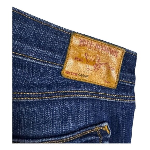 True Religion Blue Flare Jeans - Picture 7 of 9
